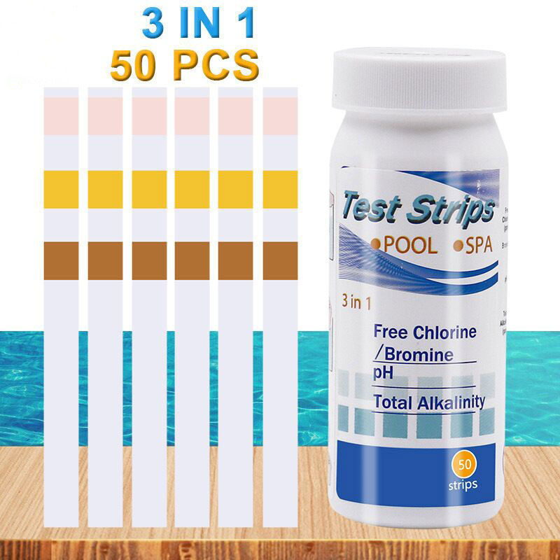 Water Testing Kit - Chlorine PH Test Strips SPA Swimming