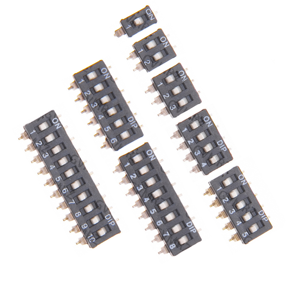 5PCS 2.54mm Pitch Toggle Switc - Circuit Snap Kit recension och pris