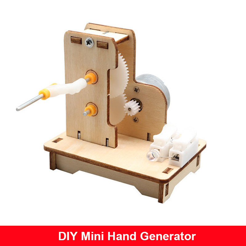 DIY Mini Hand Generator DIY Sc - Science Diy Model recension och pris