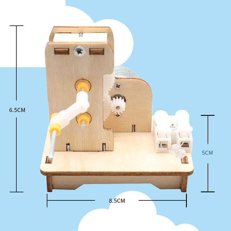 DIY Mini Hand Generator DIY Sc - Science Diy Model recension och pris