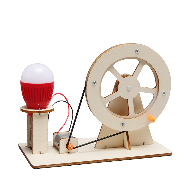 Mini DIY Hand Crank Generator  - Science Diy Model recension och pris