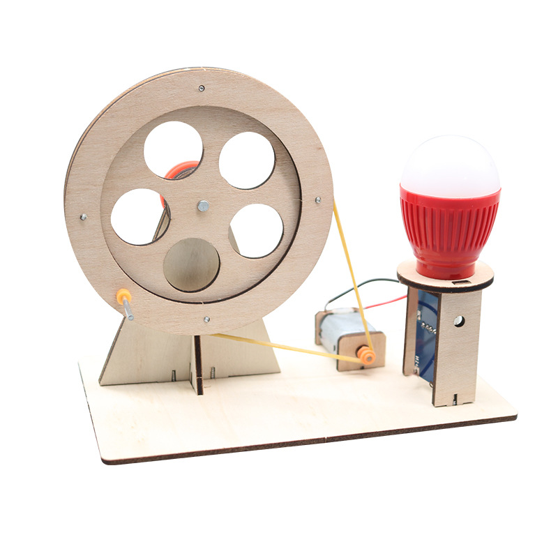 Mini DIY Hand Crank Generator  - Science Diy Model recension och pris