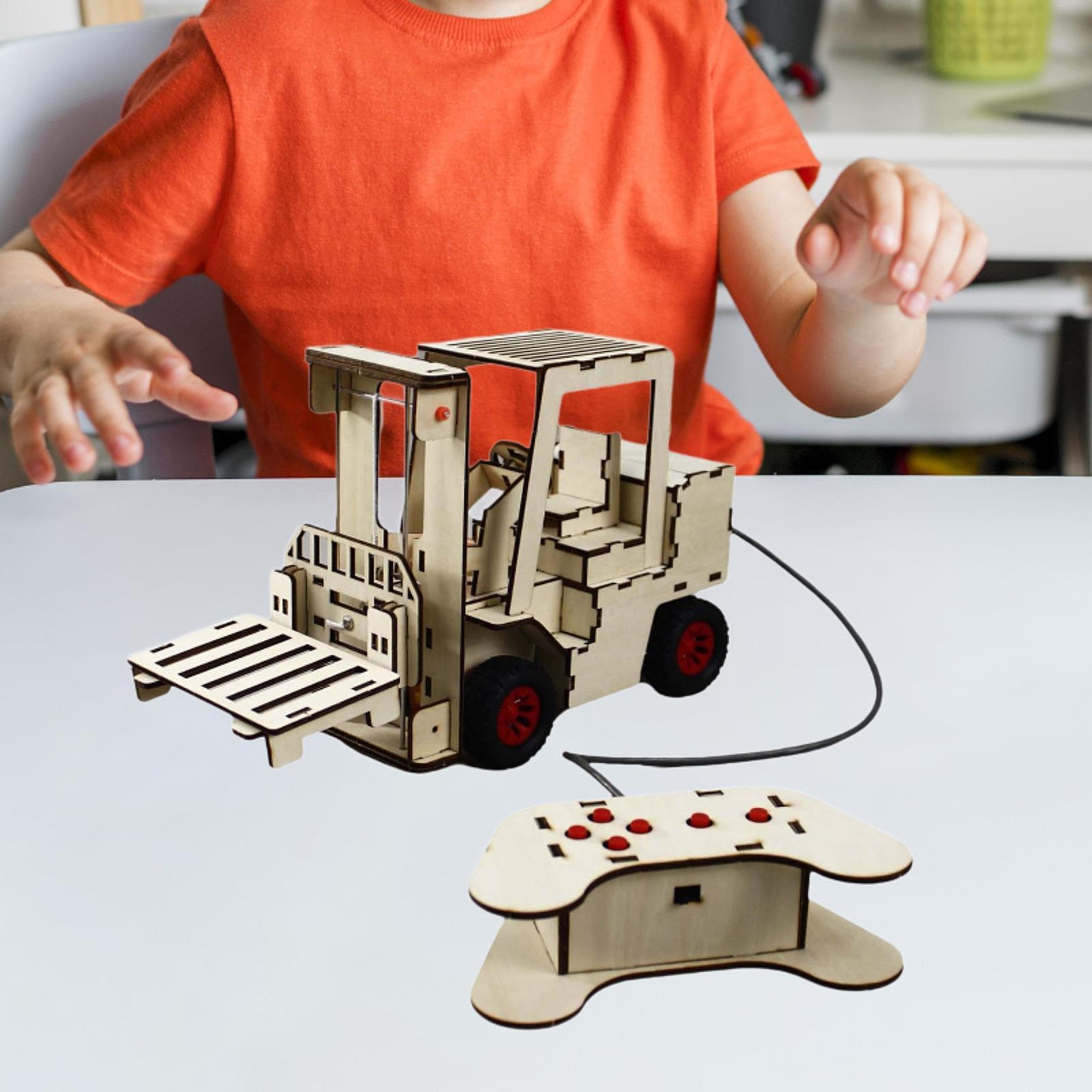 Wood Mechanical Building Toys  - Science And Invention recension och pris