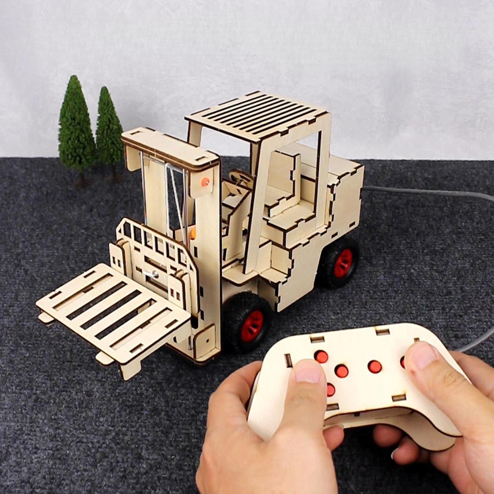 Wood Mechanical Building Toys  - Science And Invention recension och pris