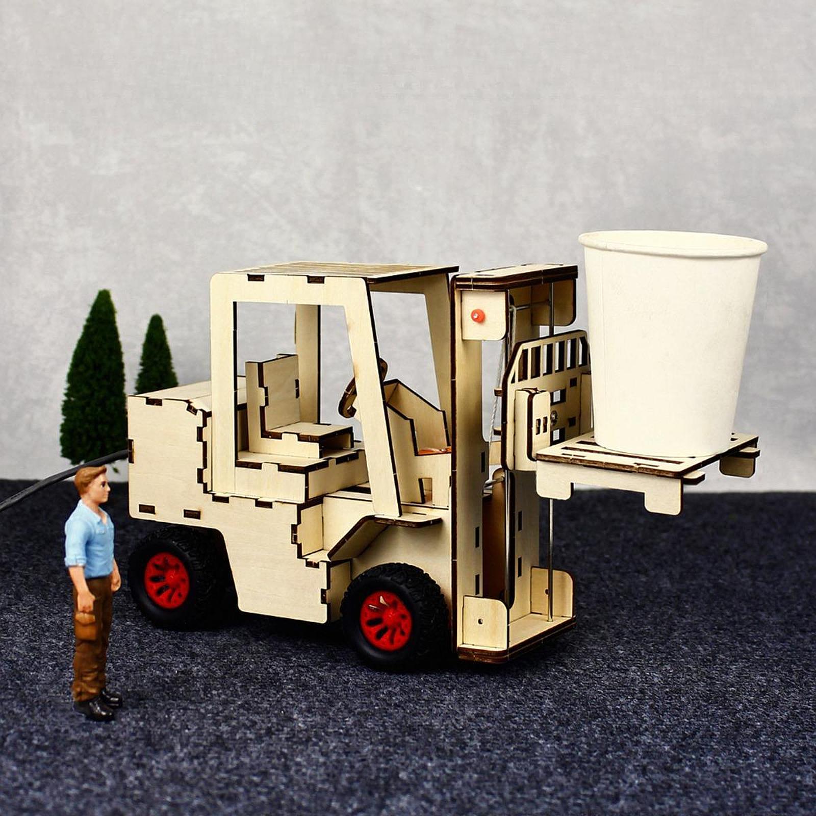 Wood Mechanical Building Toys  - Science And Invention recension och pris