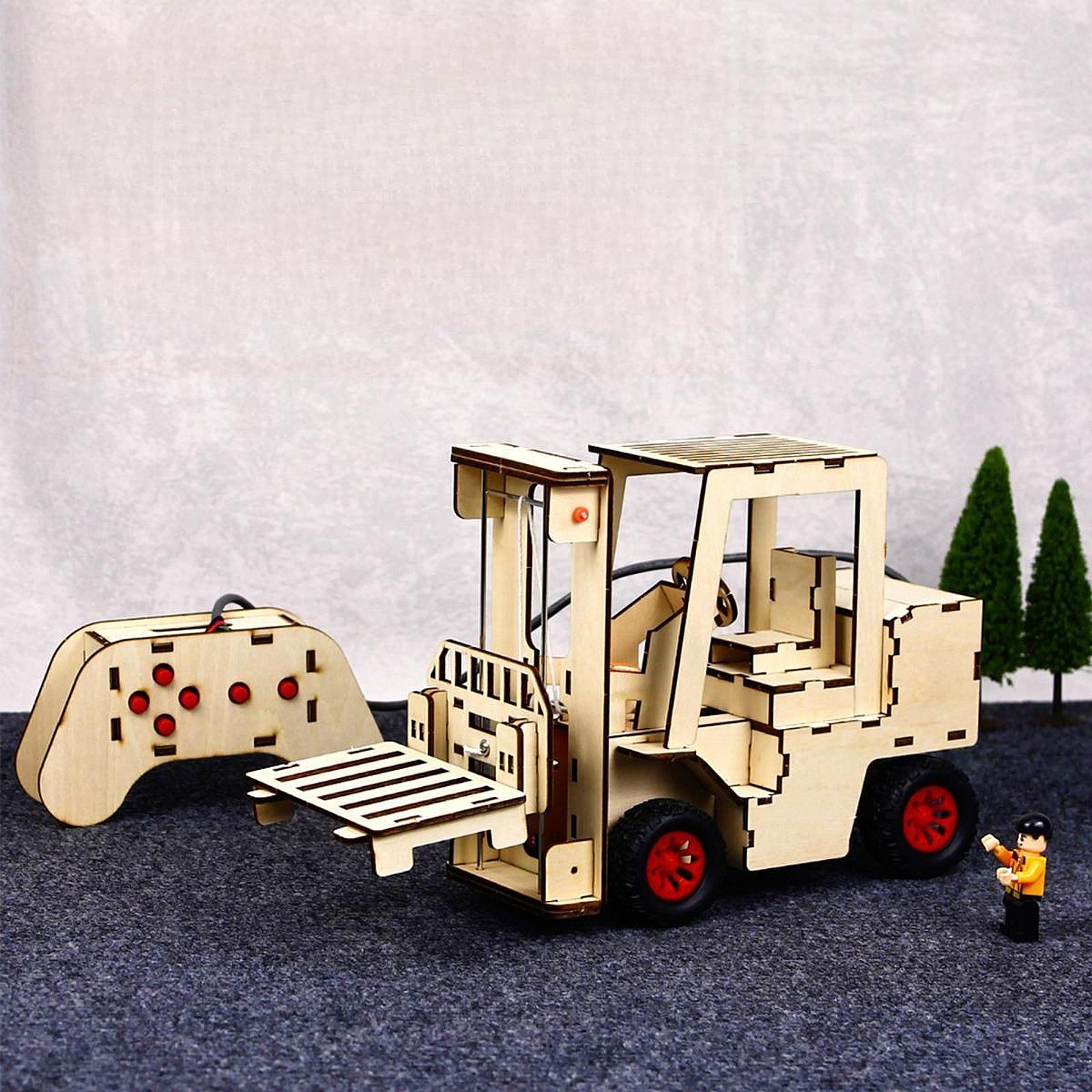 Wood Mechanical Building Toys  - Science And Invention recension och pris
