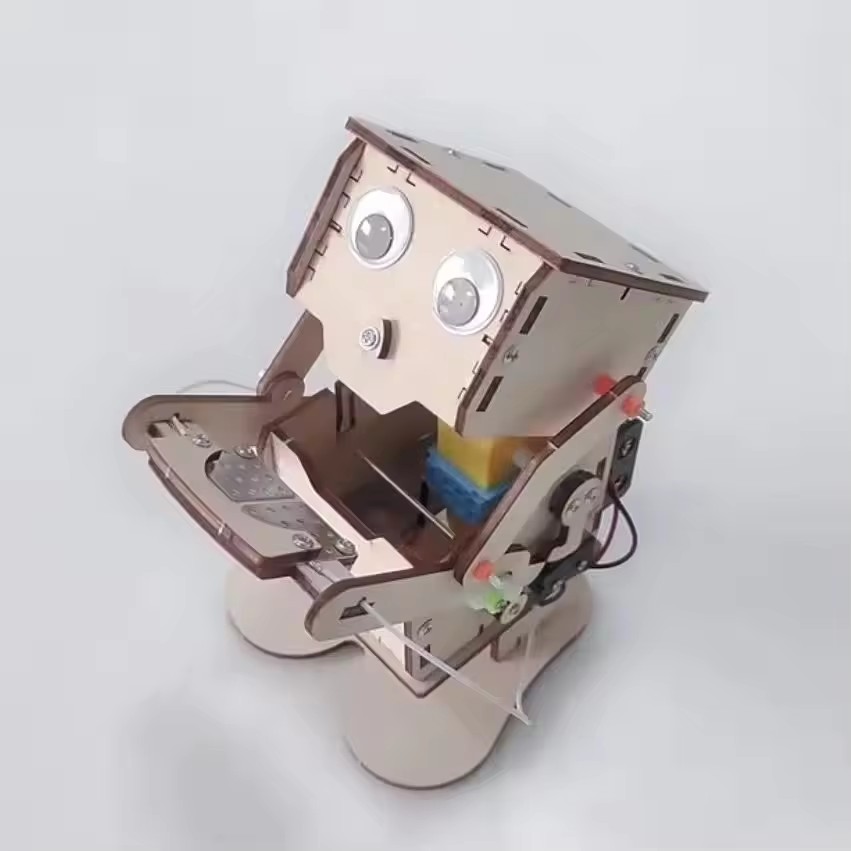 Coin Swallowing Eating Robot M - Science Diy Model recension och pris