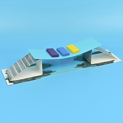 Paper bridge handmade DIY scie - Science And Invention recension och pris