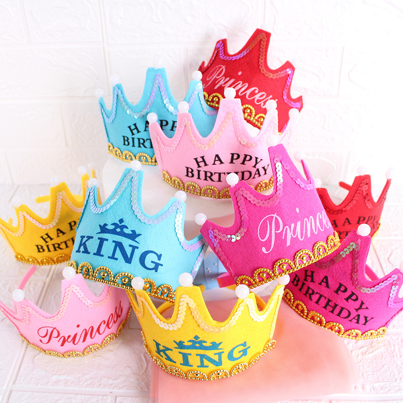 LED Happy Birthday Party Crown - Science Of Happiness recension och pris