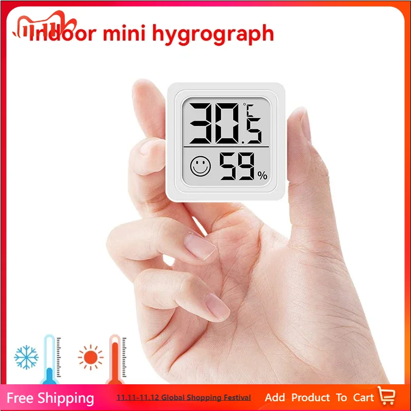 2025 New Mini LCD Digital Ther - Weather Station Indoor recension och pris