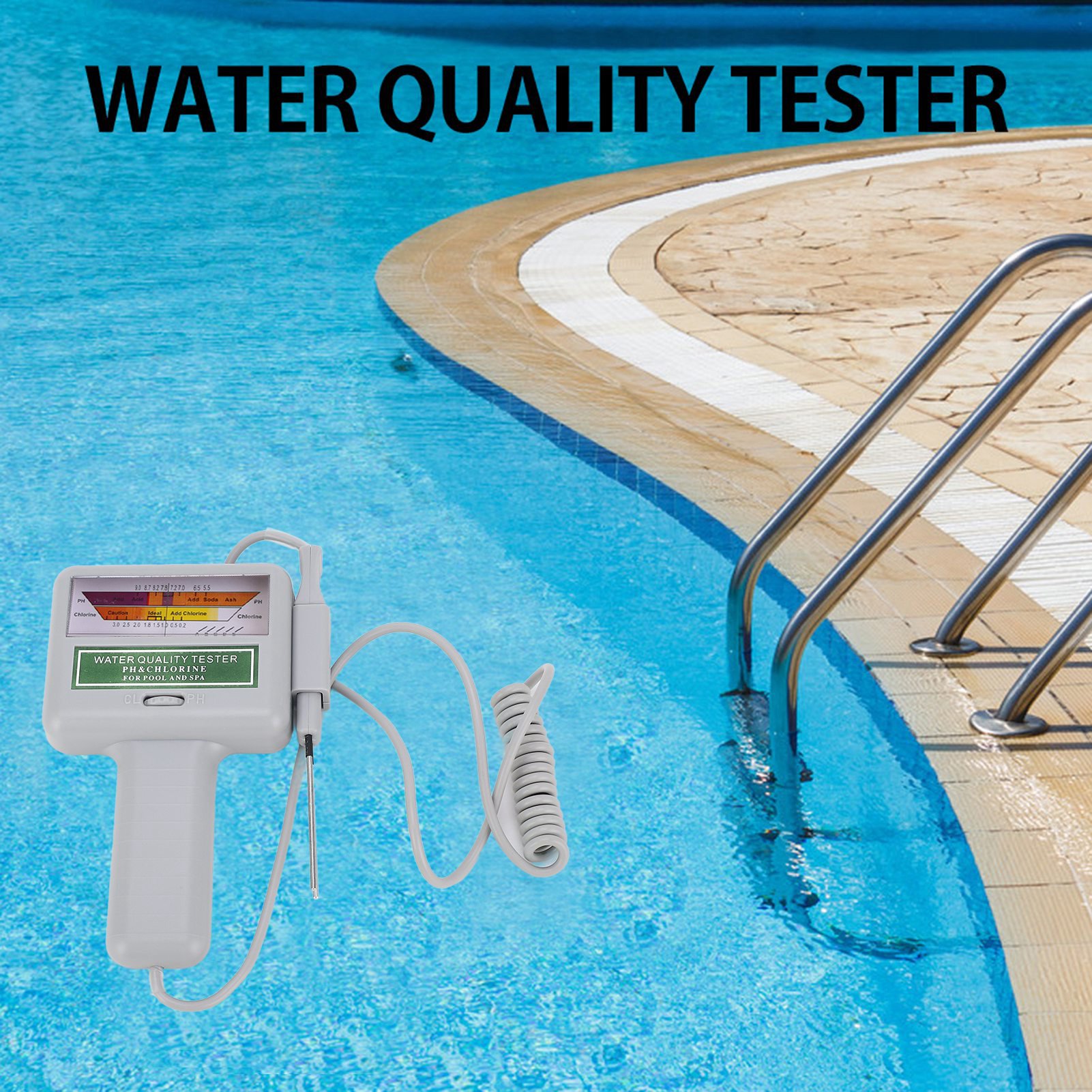 Digital Pool Water Tester pH C - Water Testing Kit recension och pris