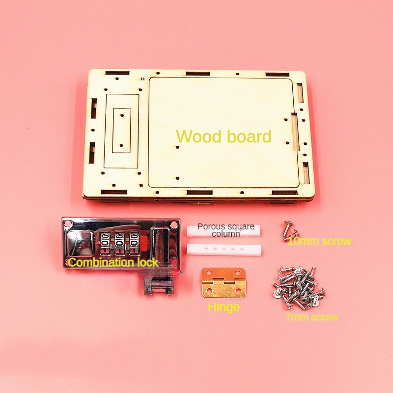 Diy Wooden Handmade Toy Mechan - Science And Invention recension och pris