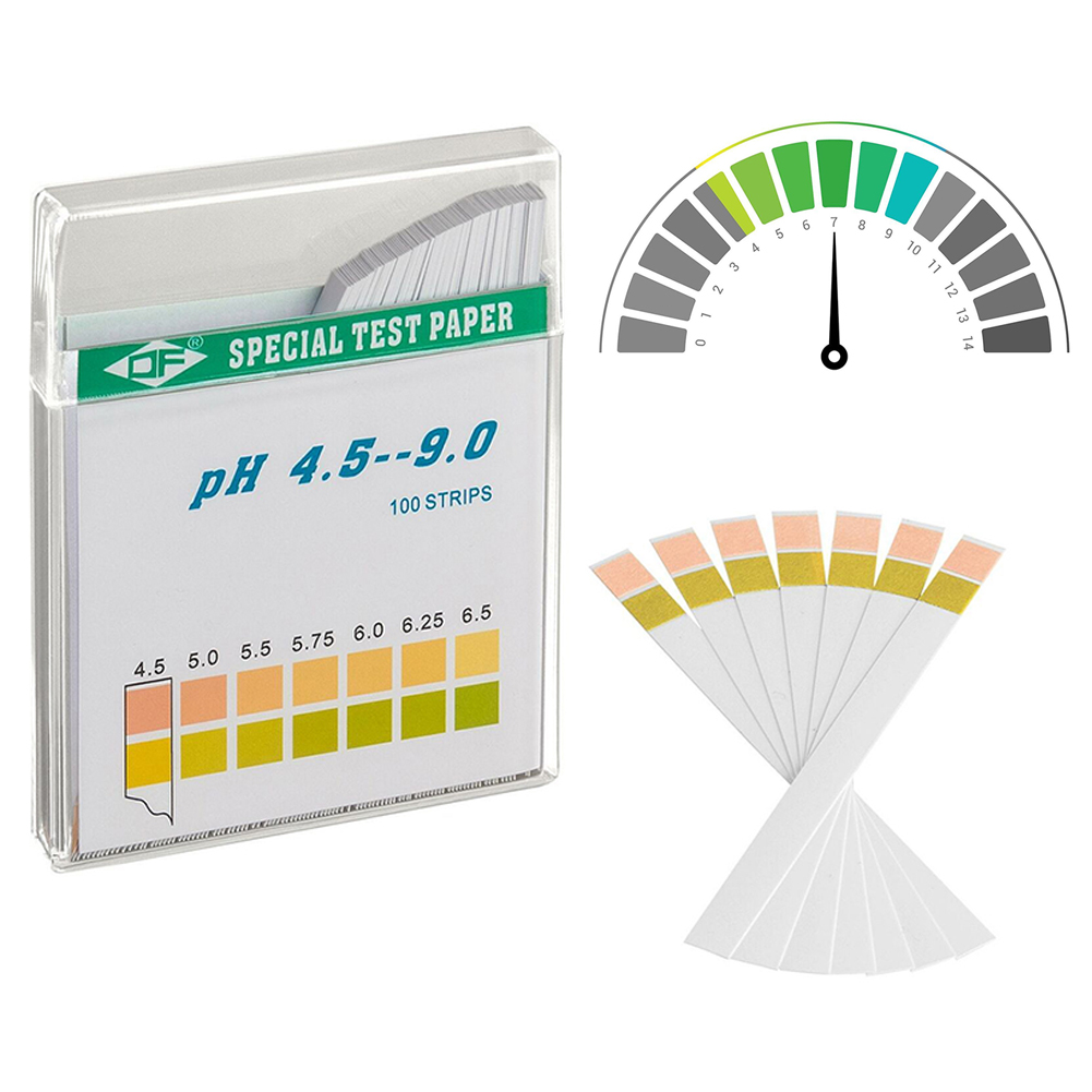 100Pcs PH Paper Strips Kit Hou - Water Testing Kit recension och pris