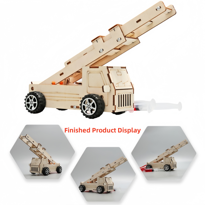 DIY Wood Ladder Fire Truck Mod - Science Diy Model recension och pris
