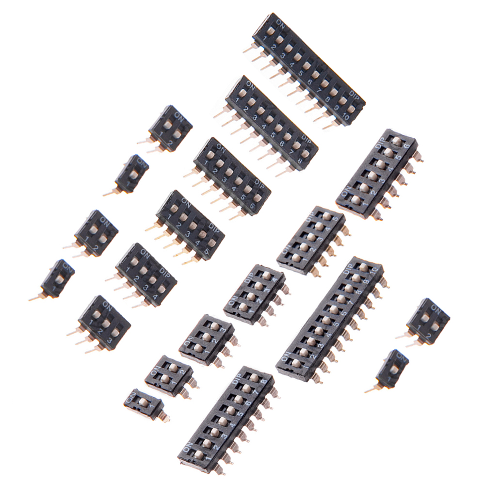 5PCS 2 2.54mm Pitch Toggle Swi - Circuit Snap Kit recension och pris