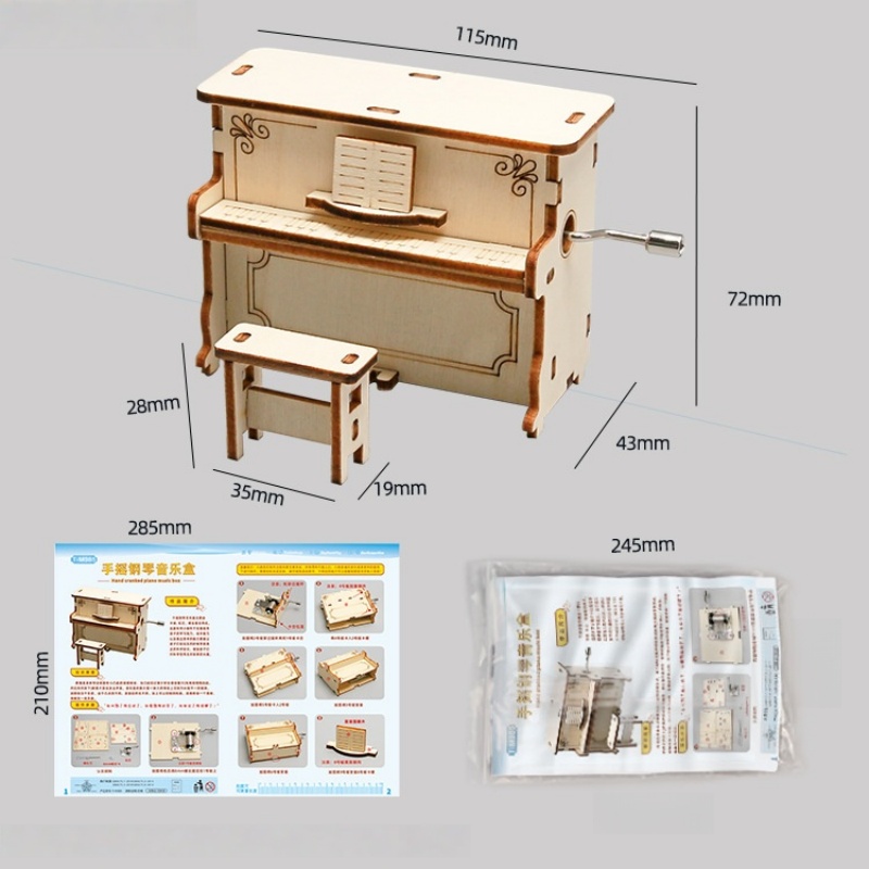 DIY Hand-Cranked Children's Pi - Science Diy Model recension och pris